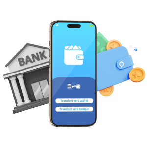 Bank to wallet